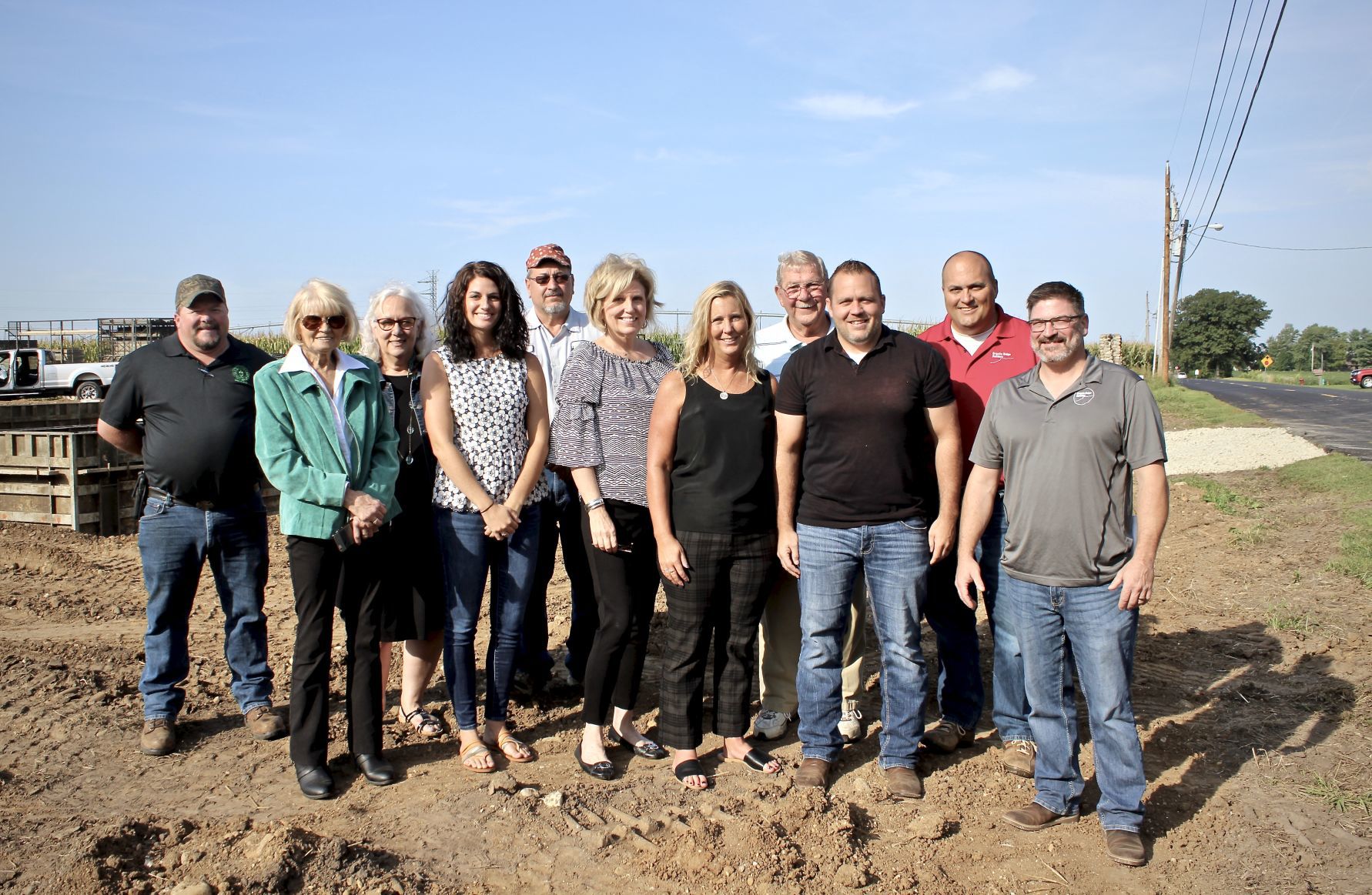 Park Meadow model home breaks ground